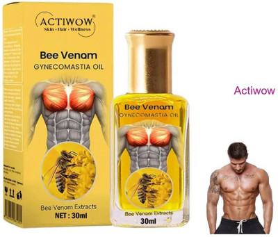 ACTIWOW Bee Venom Gynecomastia Oil For Competitive Athlete Recovery(30 ml)