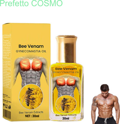 Prefetto COSMO Bee Venom Oil for Gynecomastia Fat Reduction in Men(30 ml)