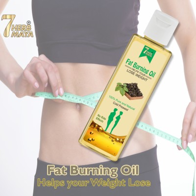 7Herbmaya Slimming Oil for Men & Women | Fat Burning Oil | Weight Loss Oil, Body Fitness(100 ml)