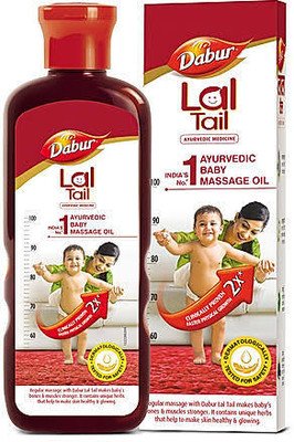 Dabur Lal Tail - Ayurvedic Baby Oil , 200ml(200 ml)