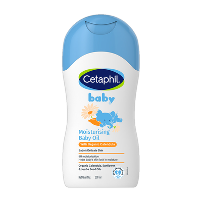 Cetaphil Baby Moisturising Oil With Organic Calendula(200 ml)