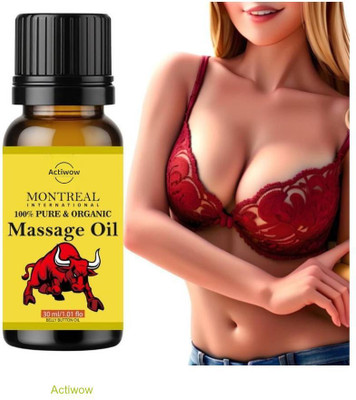 ACTIWOW Breast Massage Oil for Elastic Bust Skin and Defined Shape(30 ml)