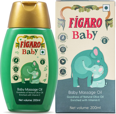 FIGARO Massage Oil with Goodness of Olive oil(200 ml)