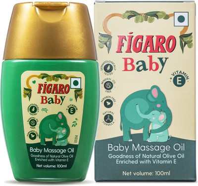 FIGARO Massage Oil with Goodness of Olive oil(100 ml)