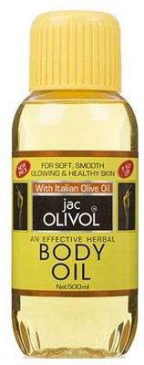 Jac Olivol Premium Body Oil with Italian Olive oil(500 ml)