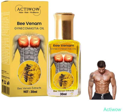 ACTIWOW Bee Venom Gynecomastia Oil For Football Practice Recovery(30 ml)