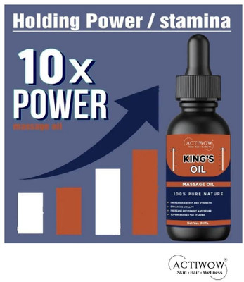 ACTIWOW King Size Ginger Oil Smooth Massage(30 ml)