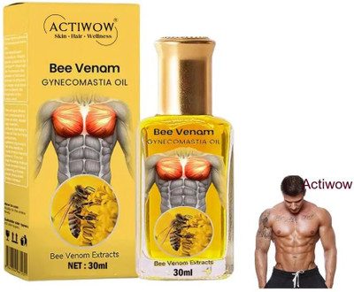 ACTIWOW Bee Venom Gynecomastia Oil For Baseball Pitcher Relief(30 ml)