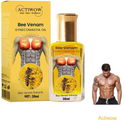 ACTIWOW Bee Venom Gynecomastia Oil For Shin Splint Muscle Recovery(30 ml)