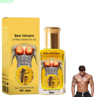 WEEDY Bee Venom Oil: Gynecomastia Natural Relief for Men(30 ml)