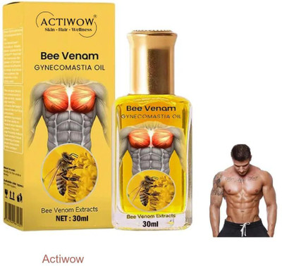 ACTIWOW Bee Venom Gynecomastia Oil For Core Twisting Recovery(30 ml)