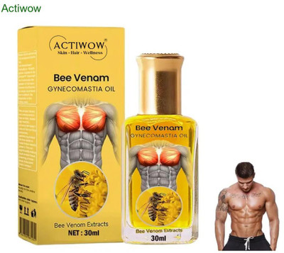 ACTIWOW Bee Venom Gynecomastia Oil For Box Jump Joint Warmth(30 ml)