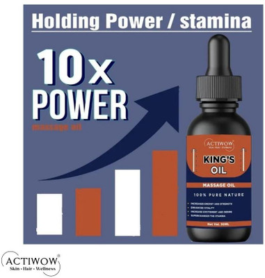 ACTIWOW King Size Ginger Oil Energizing Therapy Oil(30 ml)