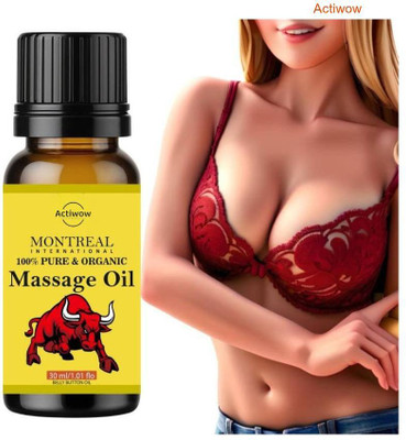 ACTIWOW Breast Massage Oil for Bust Definition and Soft Finish(30 ml)