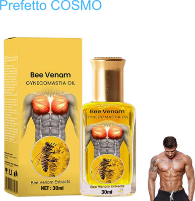Prefetto COSMO Bee Venom Oil for Men’s Gynecomastia and Fat Loss Solution(30 ml)