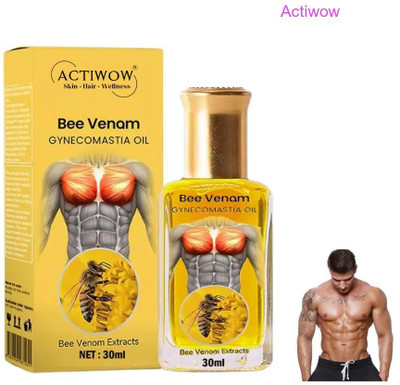 ACTIWOW Bee Venom Gynecomastia Oil For Rest Day Relief(30 ml)