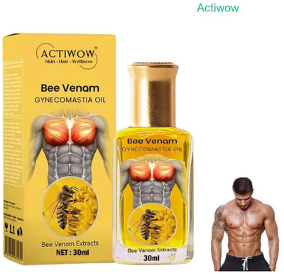 ACTIWOW Bee Venom Gynecomastia Oil For Active Dad Muscle Relief(30 ml)