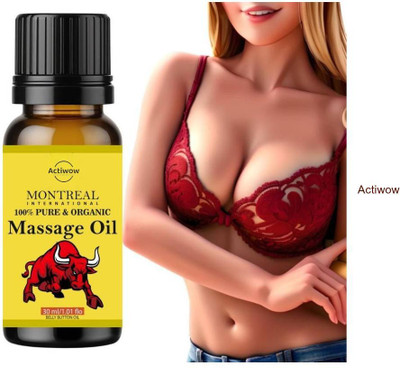 ACTIWOW Breast Massage Oil for Bust Skin Glow and Refreshment(30 ml)