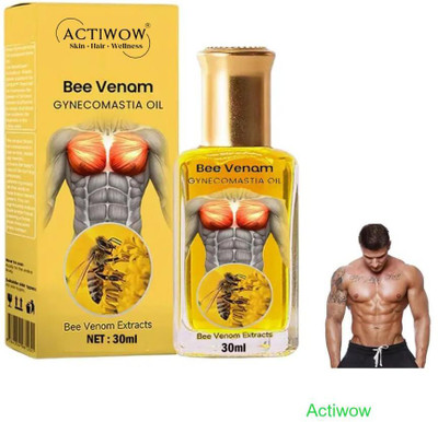 ACTIWOW Bee Venom Gynecomastia Oil For Cross Trainer Joint Relief(30 ml)