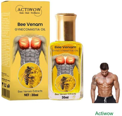 ACTIWOW Bee Venom Gynecomastia Oil For Joint Recovery & ComFort(30 ml)