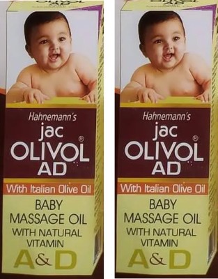 jac Olivol AD Baby Massage Oil [ 200ml~Pack Of 2*100ml ](200 ml)