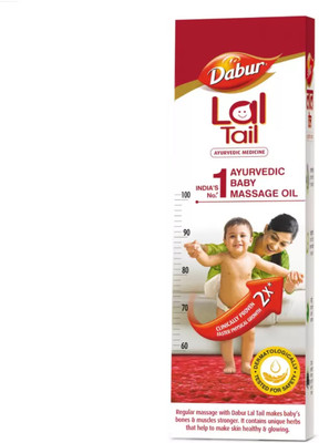 Dabur Ayurvedic Baby Oil - Clinically Tested 2 X Faster Physical Growth(100 ml)