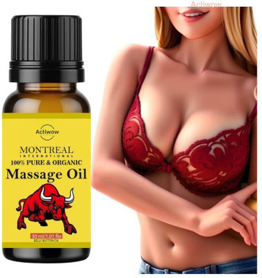 ACTIWOW Breast Massage Oil for Glowing Texture and Elastic Feel(30 ml)