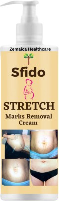 Zemaica Healthcare Sfido Stretch Marks Cream to Help Minimize(100 g)