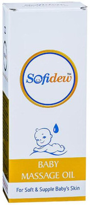 Sofidew Baby Massage oil for soft & supple baby 's skin(200 ml)