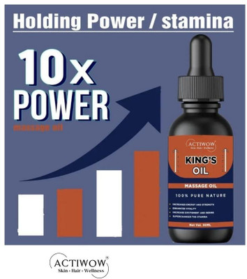 ACTIWOW King Size Ginger Oil Massage with Gentle Healing(30 ml)