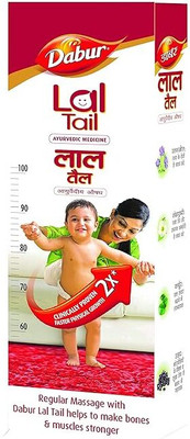 Dabur Ayurvedic Lal Tail 200ml Baby Massage Oil(200 ml)