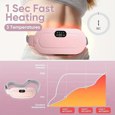 ALAKHEXPORT Portable Cordless Massager Pad With Heat