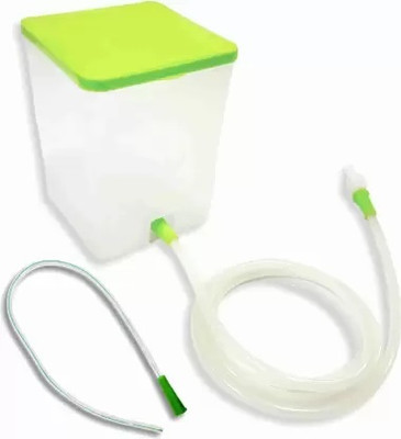 AcuHealth Pure PVC Enema kit satvik movement 1500ml | Enema Kit for Home use Medical Equipment Massager(Multicolor)