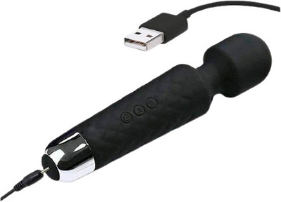 FINARO Body Massager for Women | Stress and Pain Relief with 20+ Vibration Modes | Rechargeable, Handheld Waterproof & Easy to Clean Massager(Black) FINARO Body Massager for Women | Stress and Pain Relief with 20+ Vibration Modes | Rechargeable, Handheld Waterproof & Easy to Clean Massager(Black)