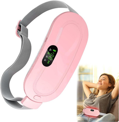 SMARTHUBSTORE Belly Warmer Heating Pad with 3 Heat & 4 Heat Levels 4 Vibration Modes