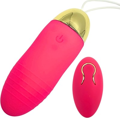 breckelle's Bullet Egg breckelle's Wireless Egg Shaped Body Massager Massager(Dark Pink)