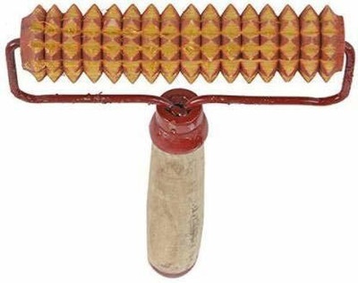 POWEREST Wooden Energy Roller Massager Handheld Body for Neck Shoulder & Body Relaxation Massager(Multicolor)