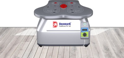 DEEMARK Blood Circulation Machine BCM Improve Blood Flow. Reduces Stress & Weight Also . Full Body Vibration Machine to Controls Blood Pressure & Cholesterol Levels Massager(Silver)