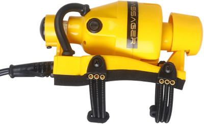 Shopeleven Handheld Body Massager for Neck, Back, Shoulder, Leg & Thigh Pain Relief Professional Powerful Double Speed Floating Action Instant Relief Head Massager Massager(Yellow)