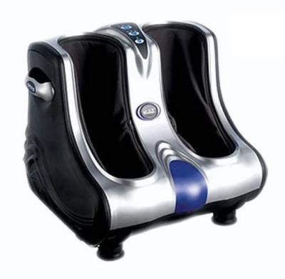 SPINE JADEX electric powerful powerful leg,foot and calf massager machine with heating (massager for pain relief and relextion )for man and woman( silver & black) electric powerful powerful leg,foot and calf massager machine with heating (massager for pain relief and relextion )for man and woman( si