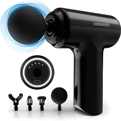caresmith FCS0104 Charge Go Massage Gun Full Body Massager for Pain Relief Massager(Black)