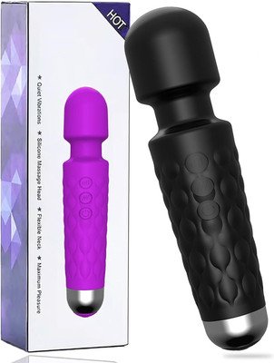 Zovilstore Electric Back Massager - 8 Speeds 20 Modes - Rechargeable&Waterproof&Quiet Handheld Deep Tissue Neck Back Massager(Multicolor)