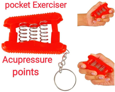 Ronofic Acupressure Pocket Exerciser,Gripper for Hand/Palm with Pressure Points- Massager (pack of 2) Massager(muticolour)