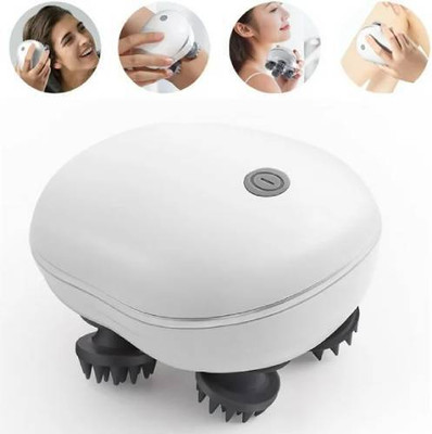 GRELLA Deep Clean & Stress Relaxation Scalp Head Body Massager for Hair Growth Massager Deep Clean & Stress Relaxation Scalp Head Body Massager for Hair Growth Massager Massager(Multicolor)