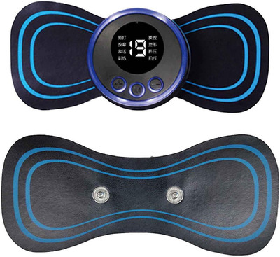 GHANA HUB 01 Levels Rechargeable Pain Relief EMS Massage Machine for Men and Women Massager(Black)
