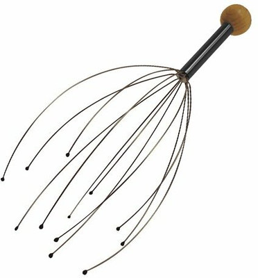 SOMUDEE 6274 head massager Head relax Massager(Black)