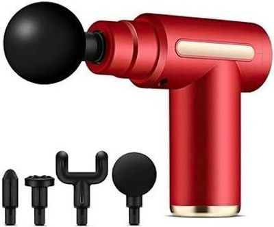 SOBO Mini Massage Gun|Percussion Massager for Full Body ,Pain Relief - Neck, Shoulder, Back, Foot|Ideal for Men & Women Massager(Red)