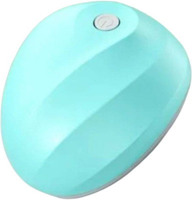 HOSTA Head Scalp Massager-Sky Blue Portable Soft Silicone Nodes Rechargeable Handheld Vibrating Scalp Massager Massager(Sky Blue)