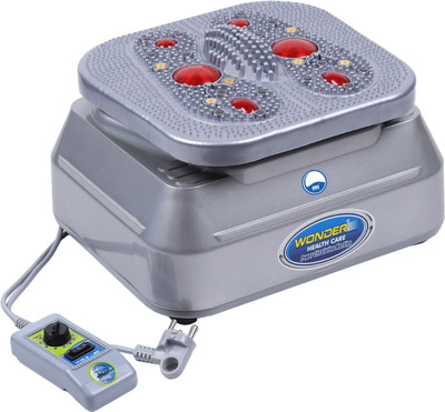 ARG HEALTHCARE B23 Blood Circulation Machine Vibration with Foot Accupressure For Pain Relief Massager(Silver)