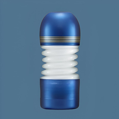 Vertex TOC-203PT New Premium Roll Into Comfort Cup Massager(Blue)